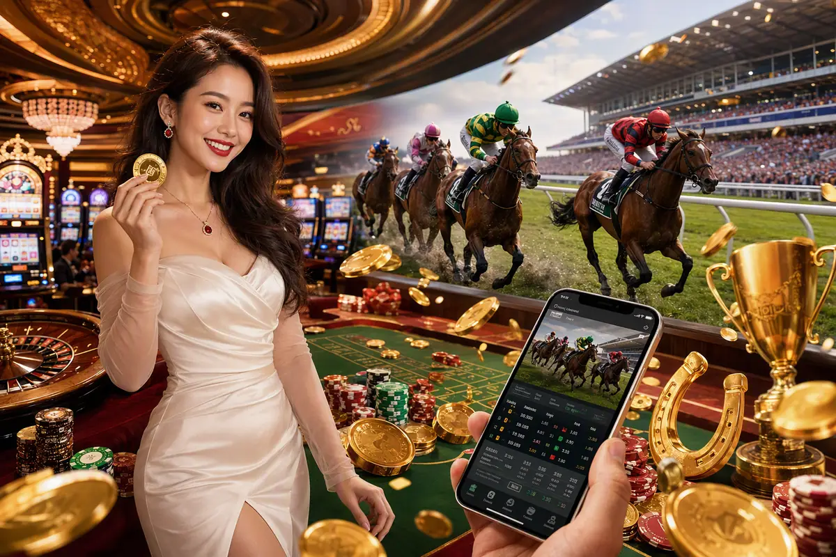 lambor88 Casino meja live baccarat dealer